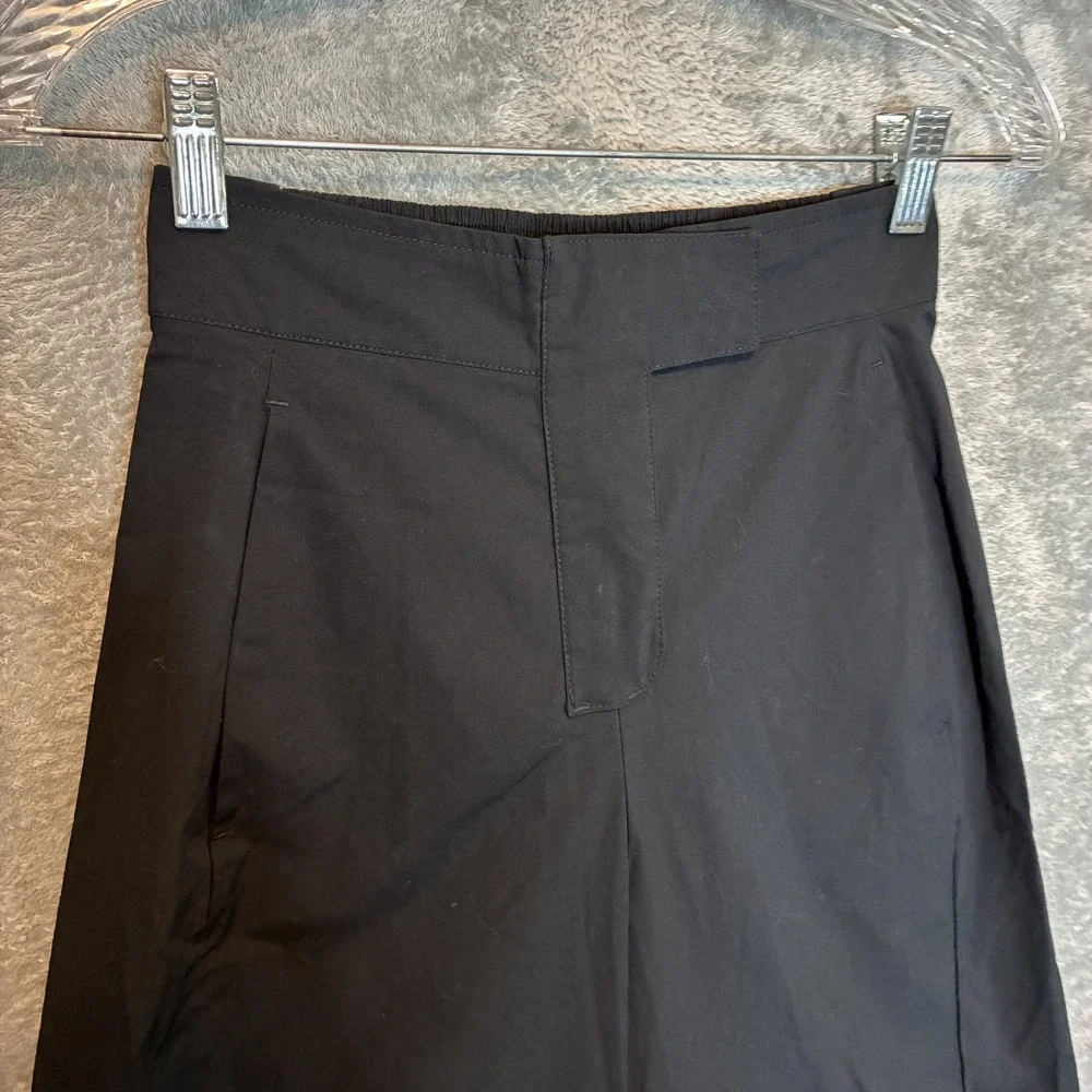 Nike Womens High Waisted Wide Leg Woven Pants S Gorpcore Streetwear Y2K Baggy